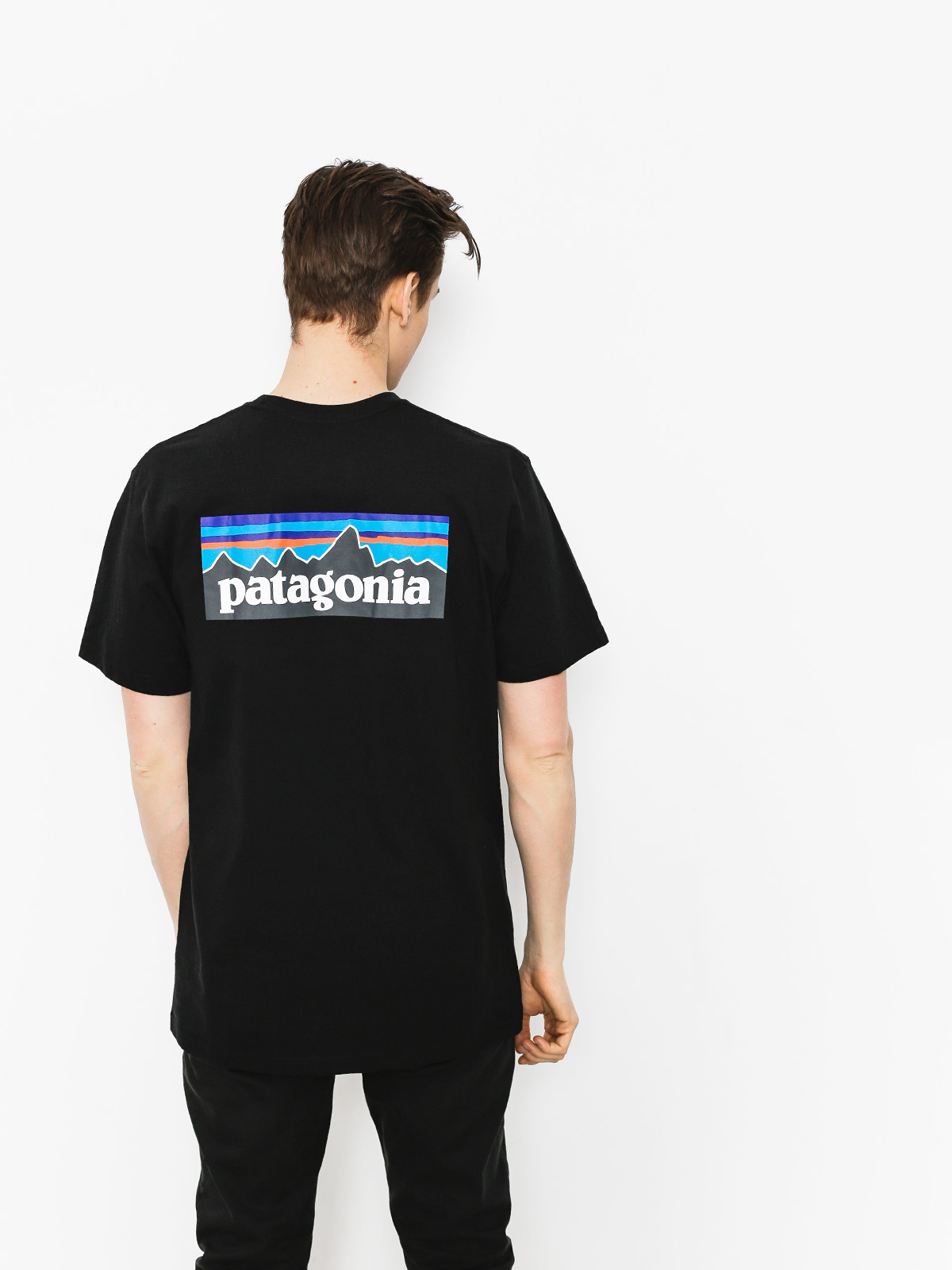 T-shirt Patagonia Logo Responsibili (black)