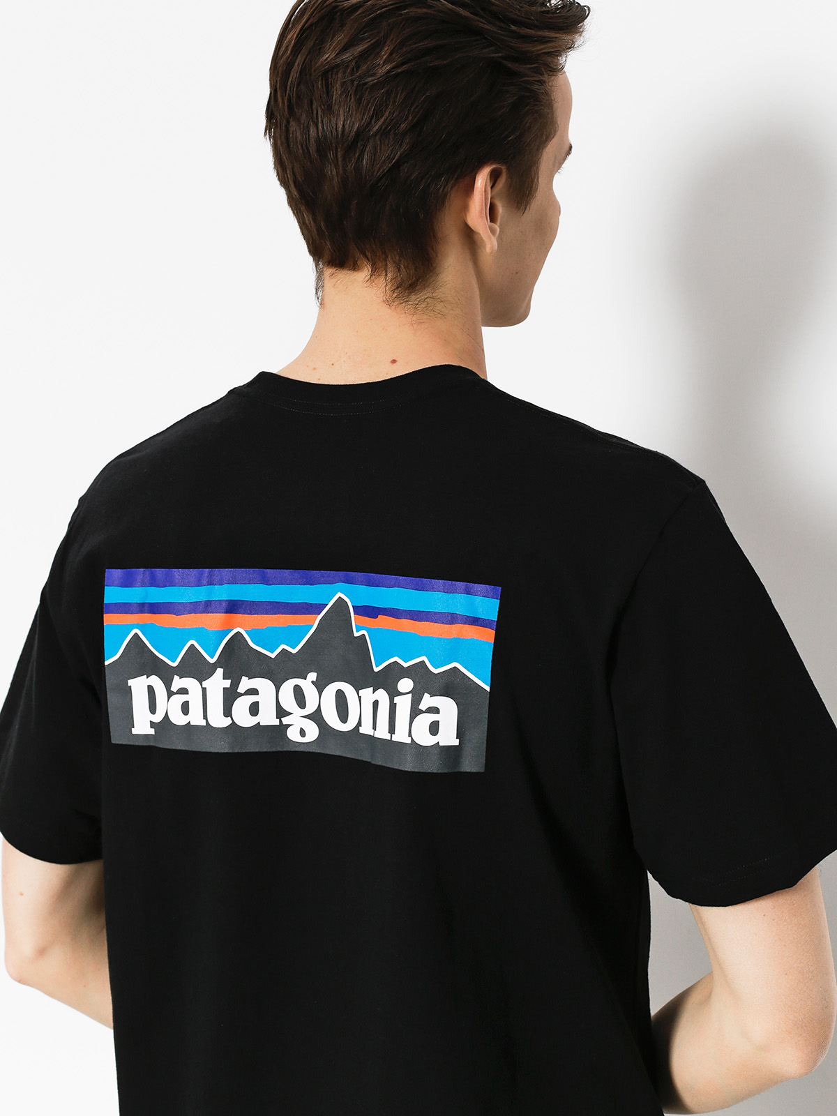 T-shirt Patagonia Logo Responsibili (black)