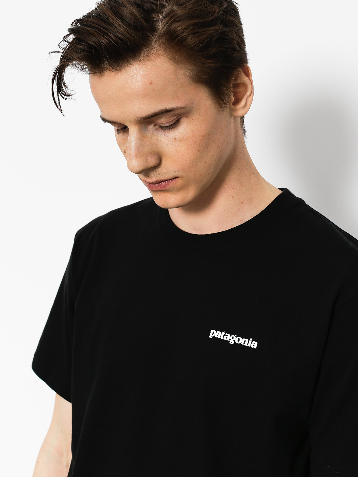 T-shirt Patagonia Logo Responsibili (black)