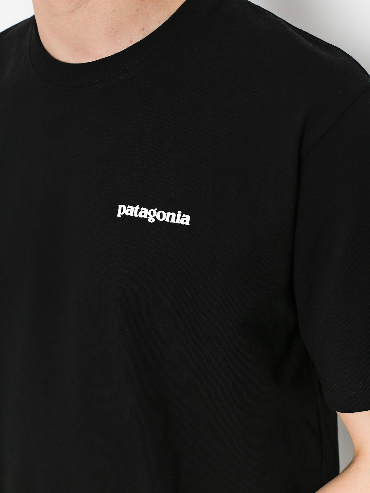 T-shirt Patagonia Logo Responsibili (black)