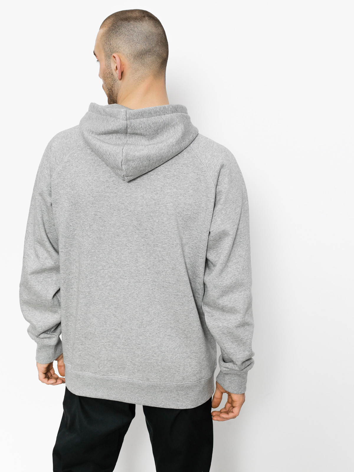 Bluza z kapturem Carhartt Chase HD (grey heather/gold)
