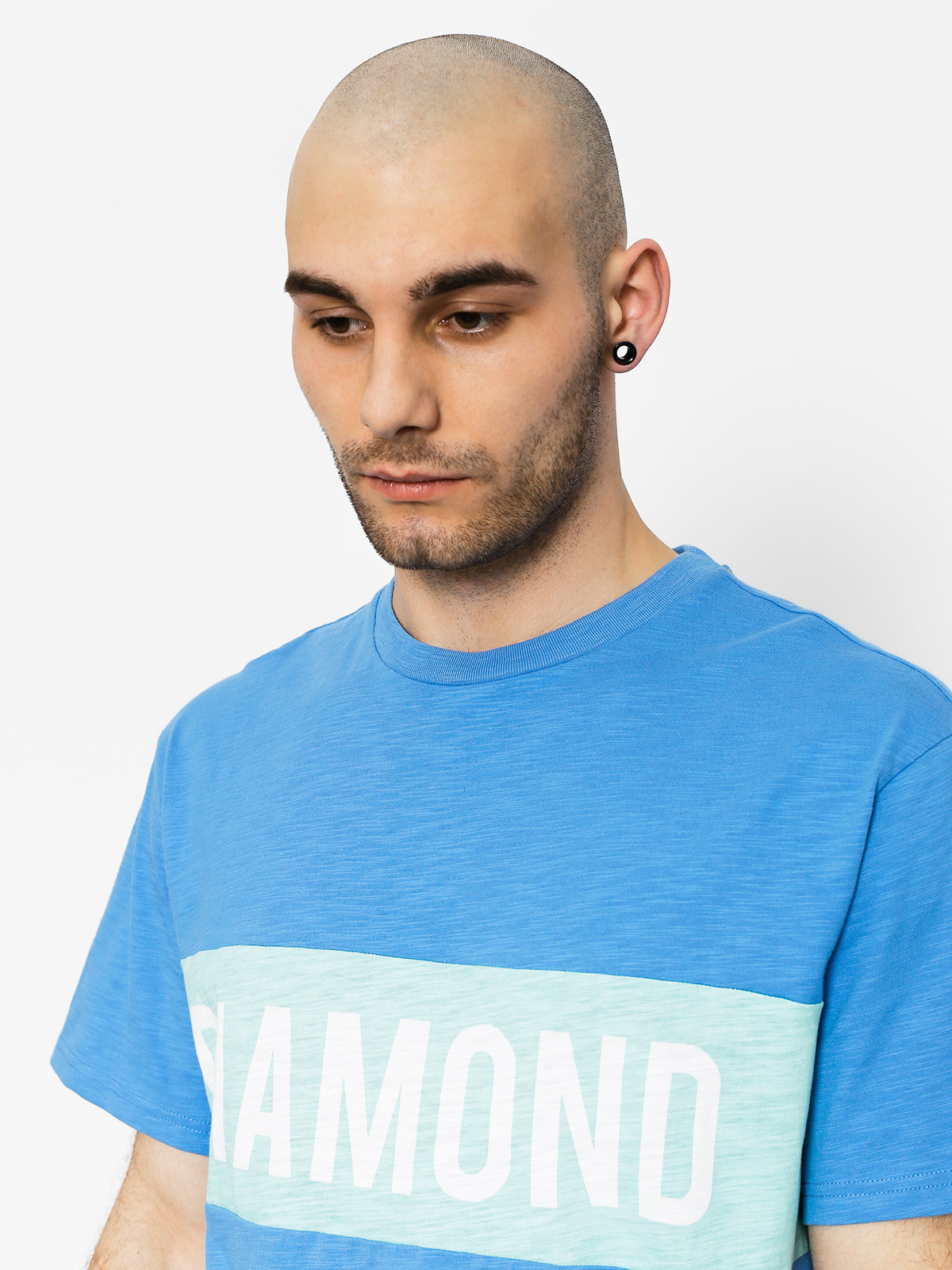 T-shirt Diamond Supply Co. Elliot (blue)