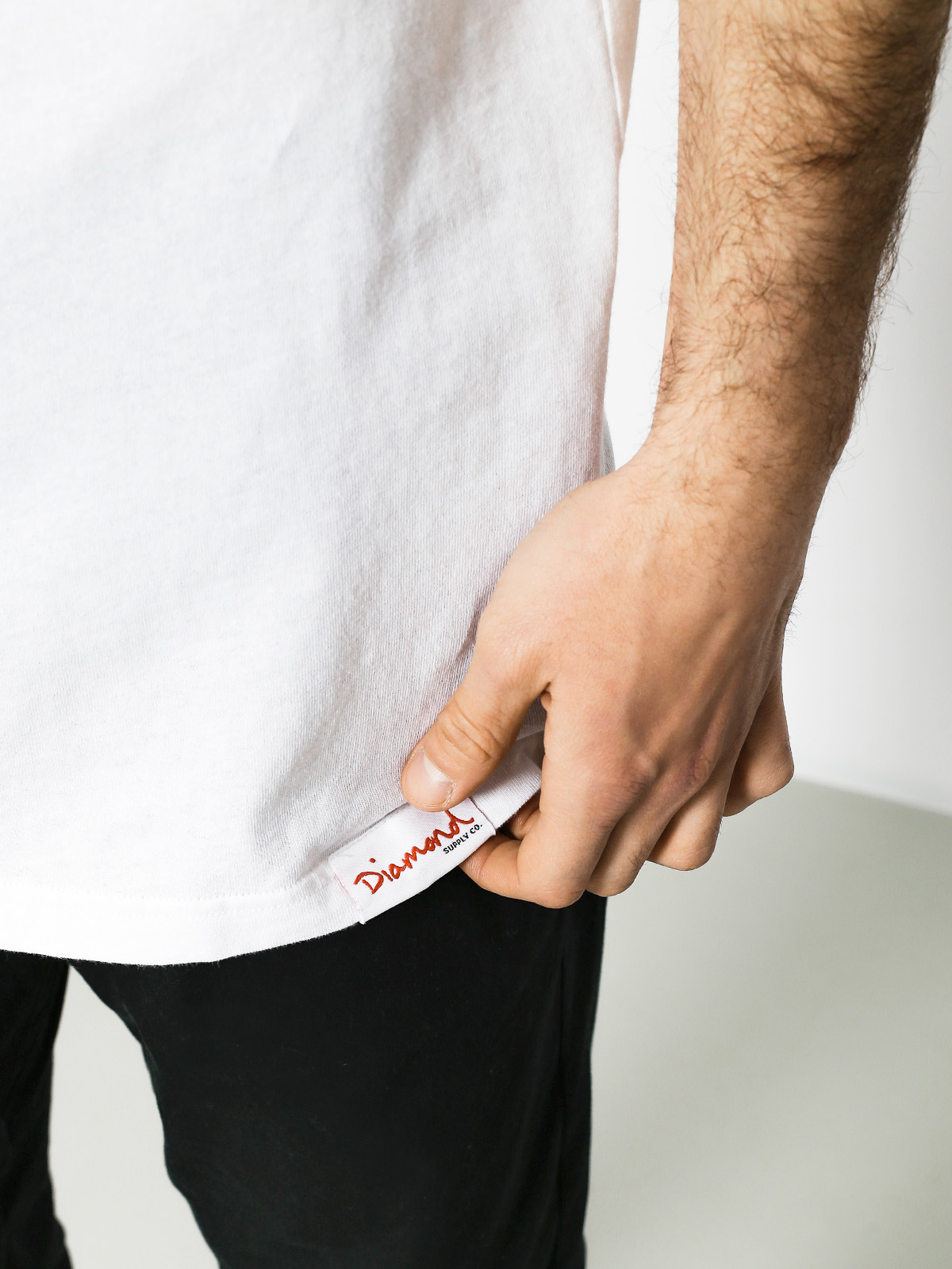 T-shirt Diamond Supply Co. Og Script (white)