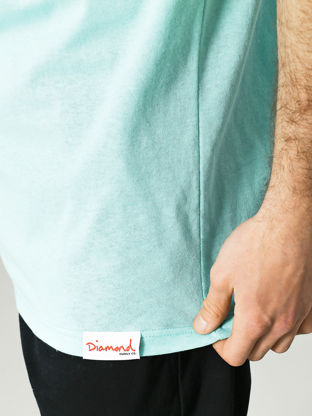 T-shirt Diamond Supply Co. Og Script (diamond blue)