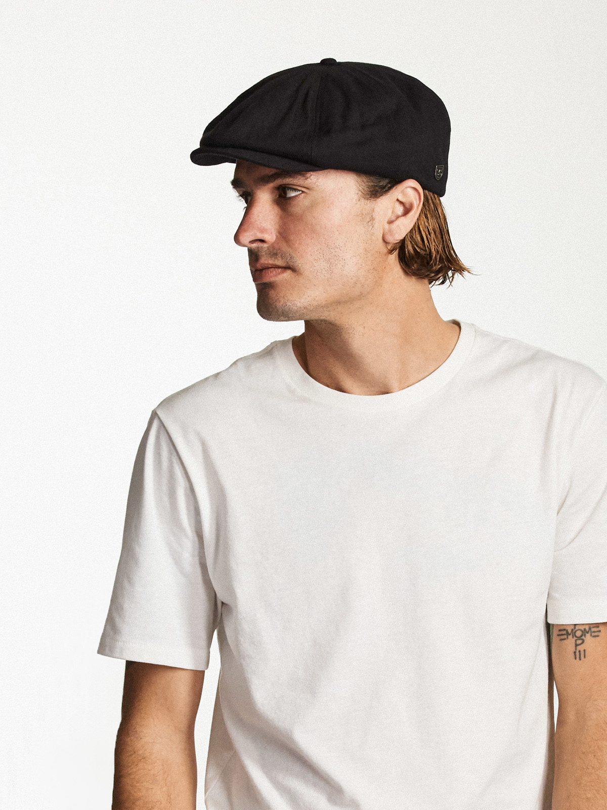 Kaszkiet Brixton Brood Snap ZD (black)