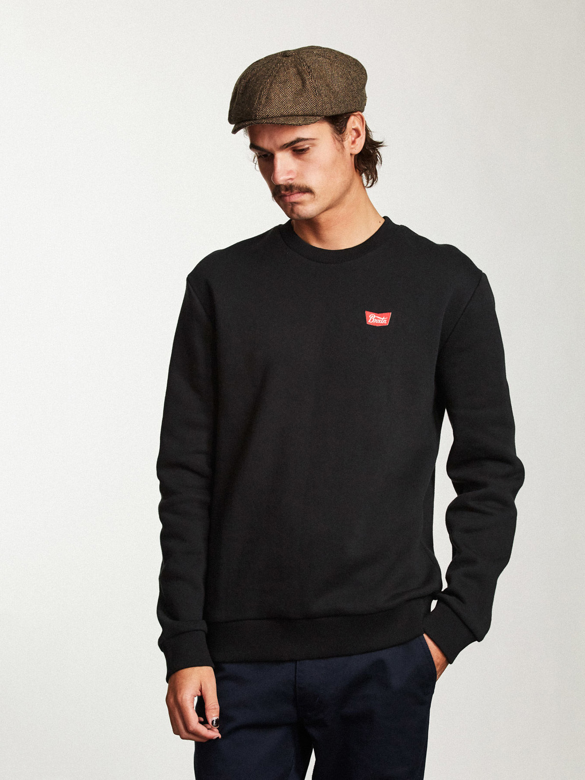 Kaszkiet Brixton Brood Snap ZD (brown/khaki)