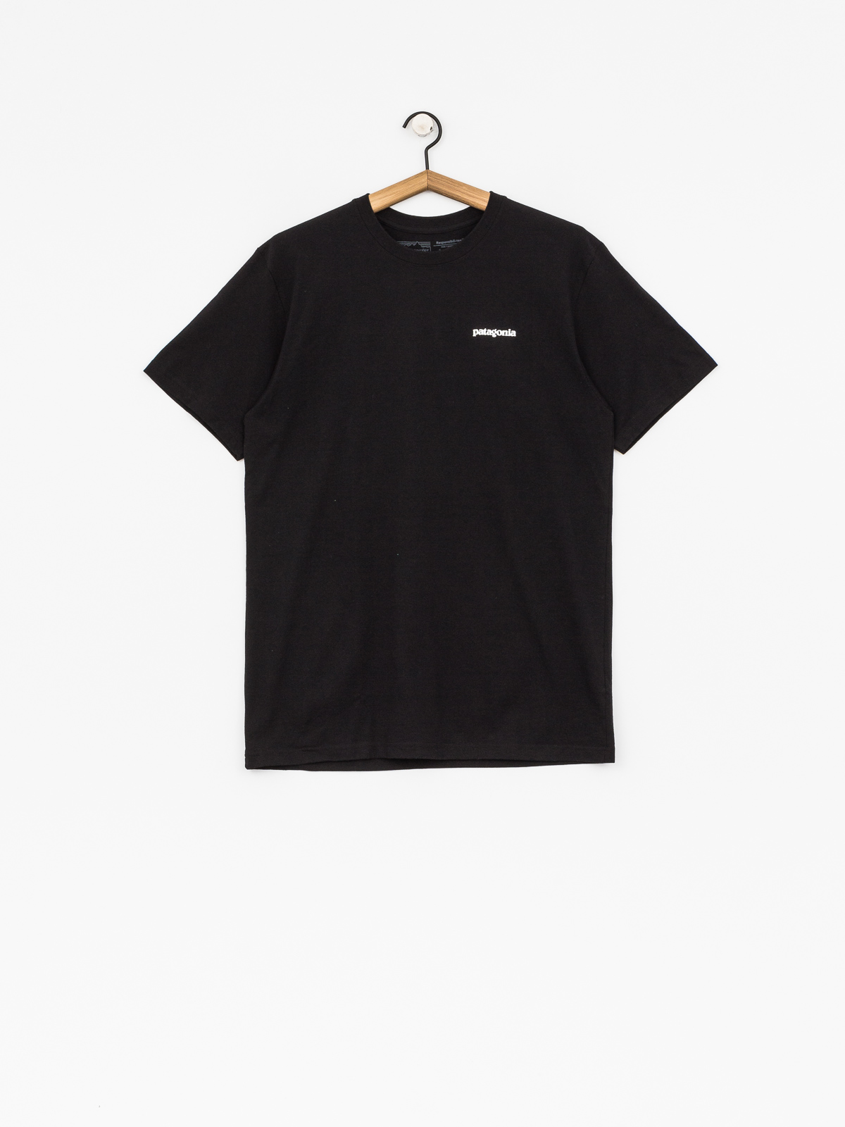 T-shirt Patagonia Logo Responsibili (black)
