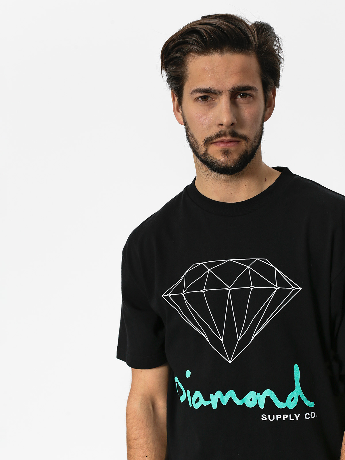 T-shirt Diamond Supply Co. Og Sign (black)