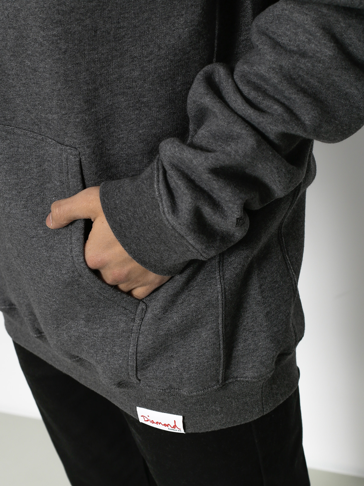 Bluza z kapturem Diamond Supply Co. Brilliant HD (gunmetal heather)