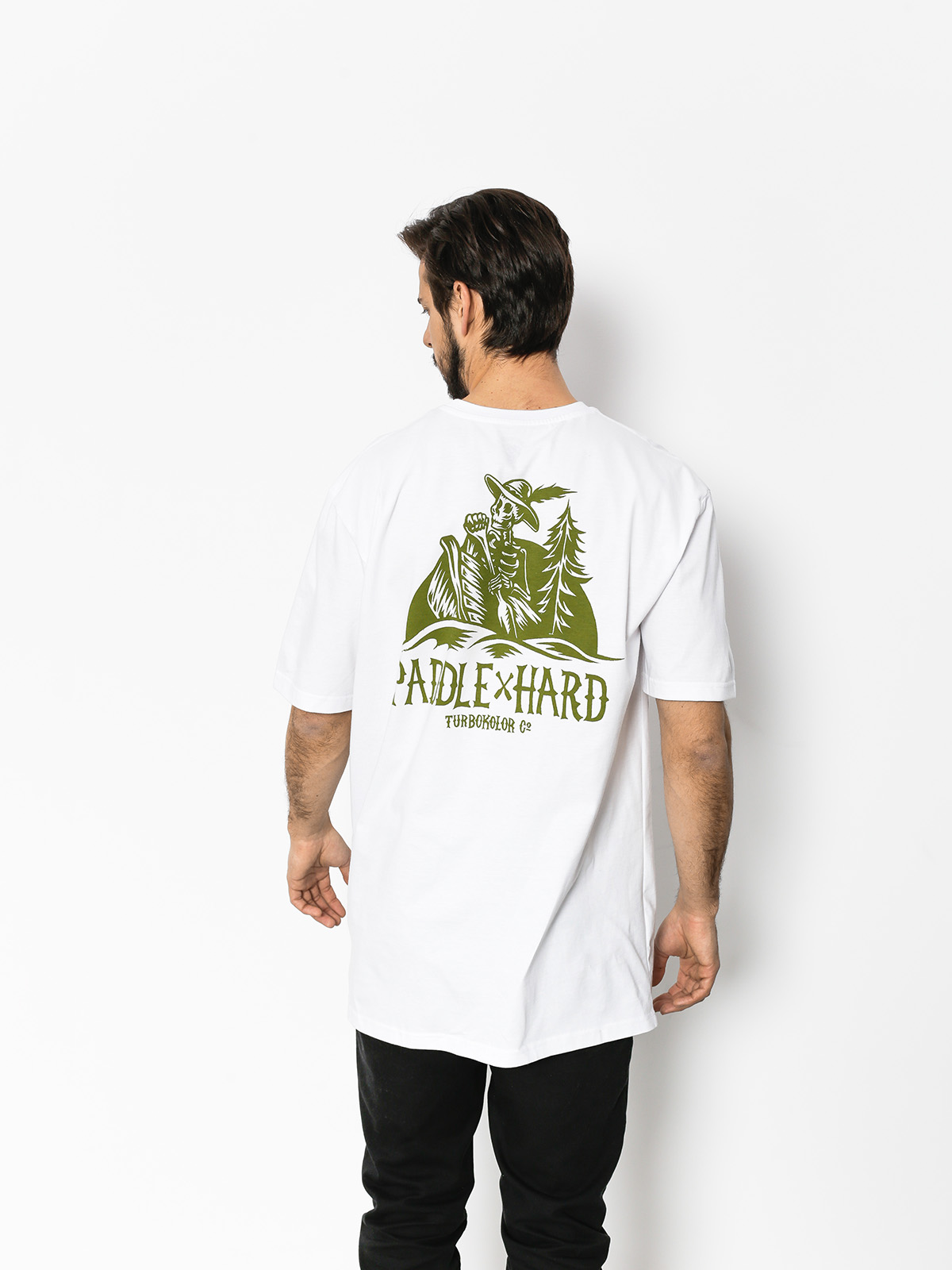 T-shirt Turbokolor Paddle Hard (white)