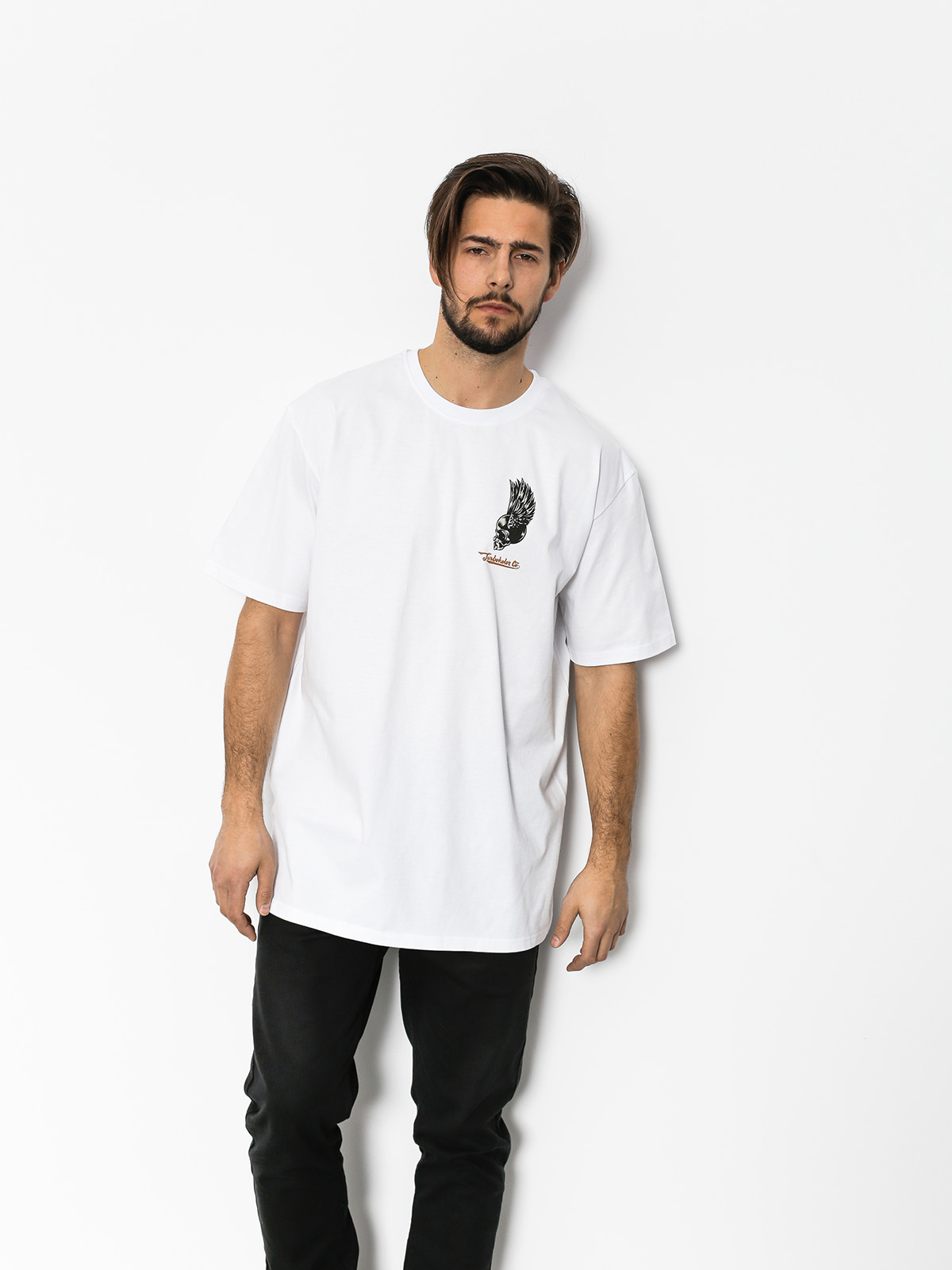 T-shirt Turbokolor Petrol (white)