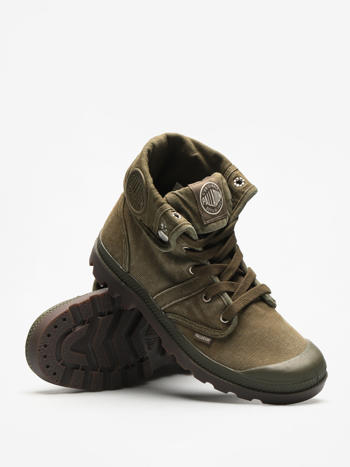 Buty Palladium Pallabrouse Baggy (dk olive/dk gum)