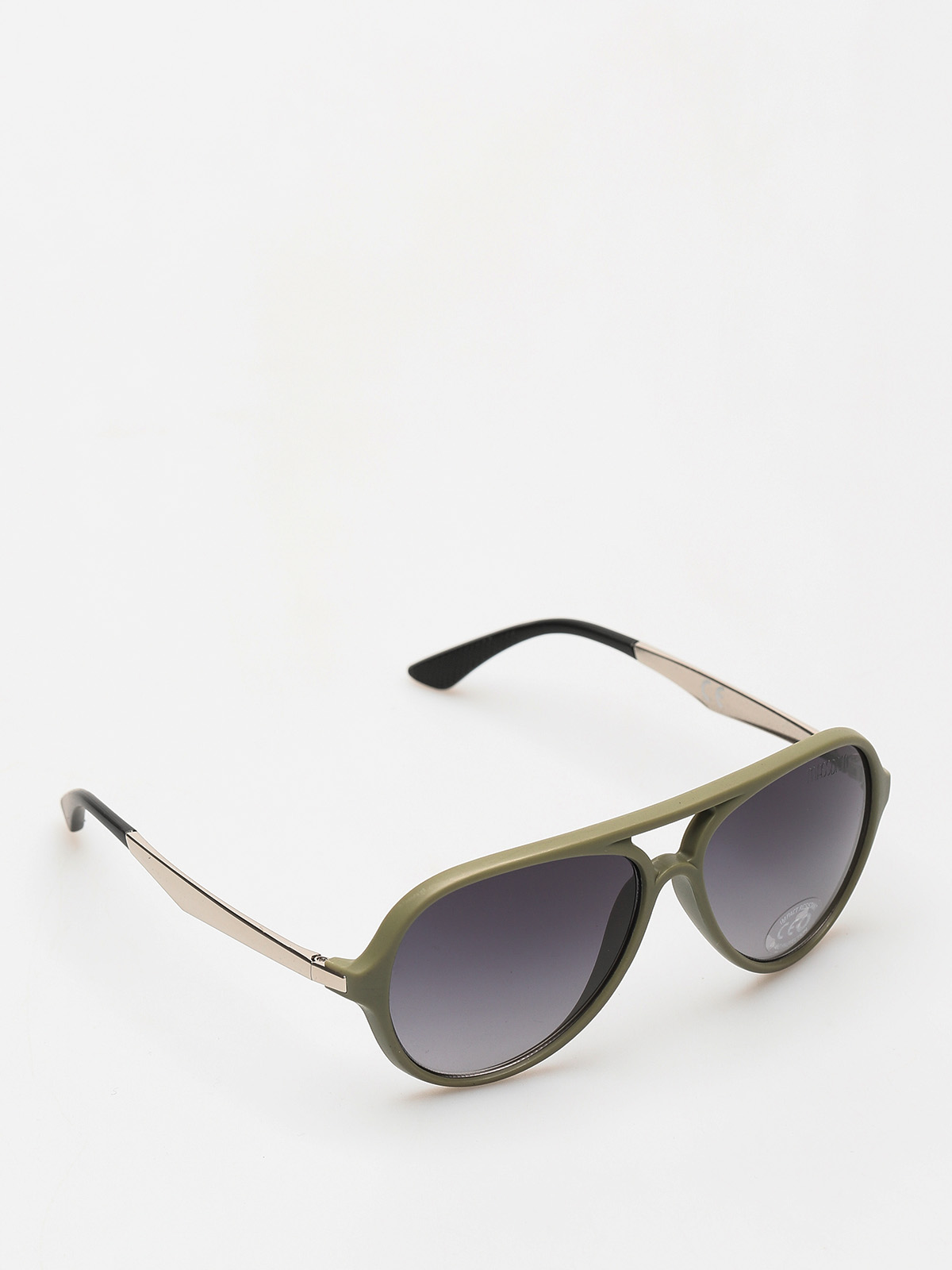 Okulary przeciwsłoneczne MassDnm George (khaki matte/silver/silver)