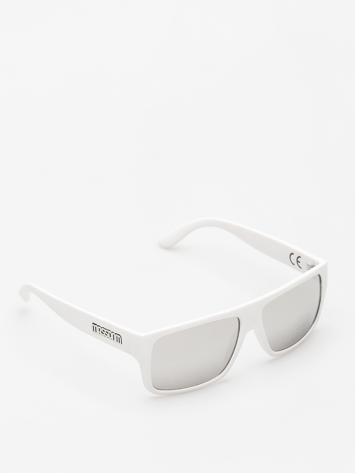 Okulary przeciwsłoneczne MassDnm Icon (white shine/silver)