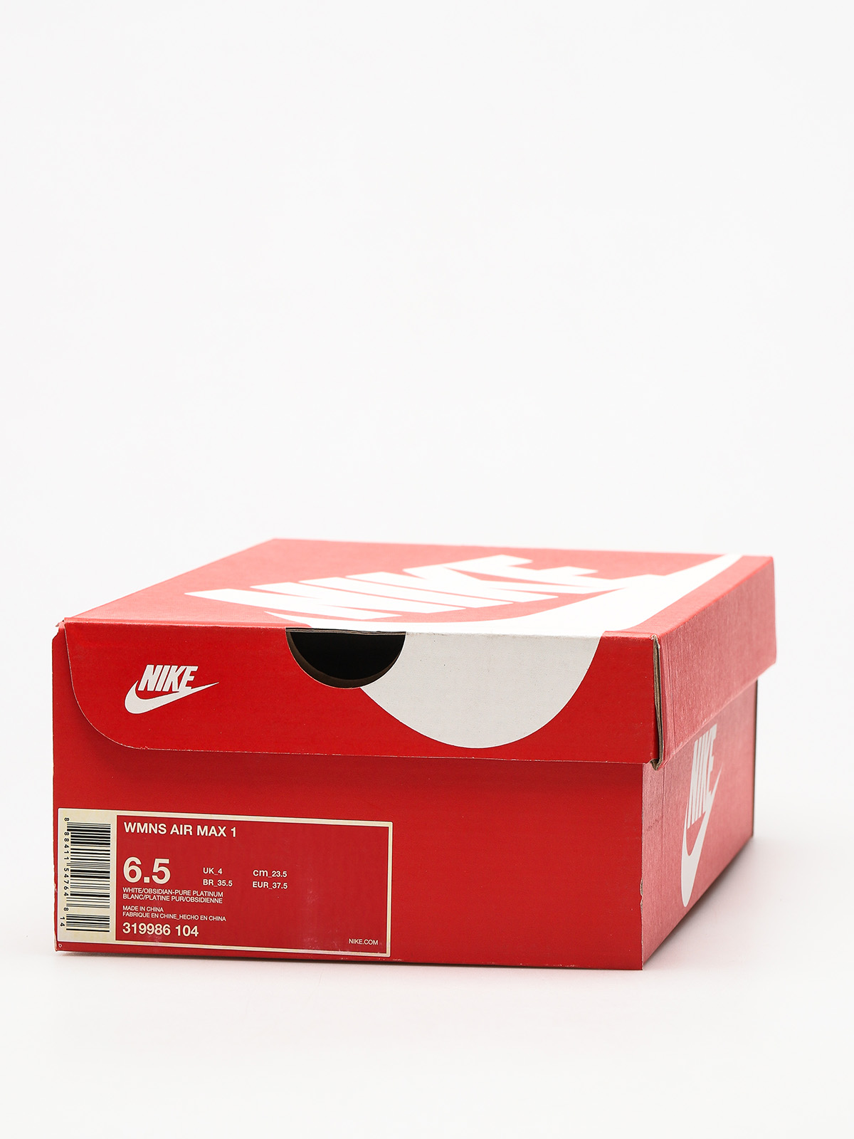 Buty Nike Air Max 1 Wmn (white/obsidian pure platinum black)