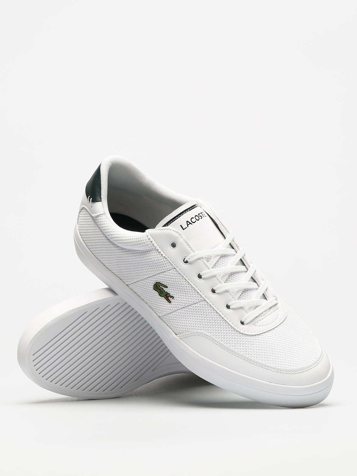 Buty Lacoste Court Master 118 3 (white/dark green)