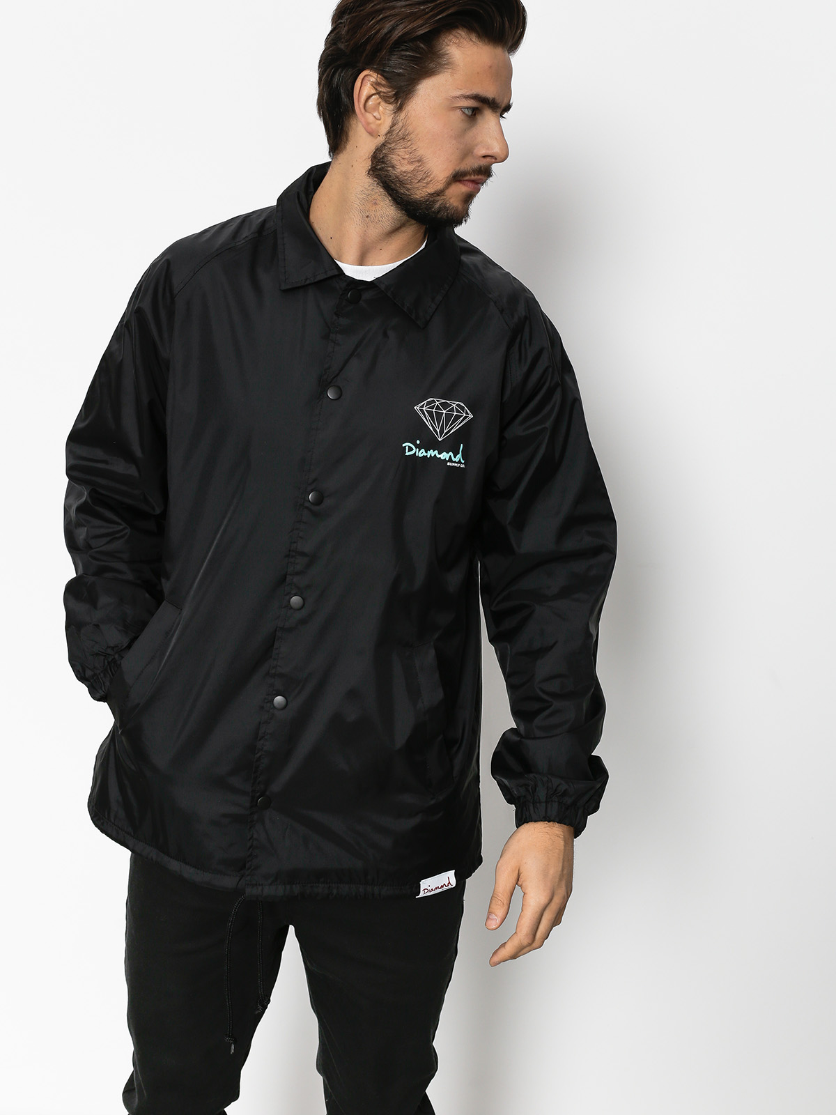 Kurtka Diamond Supply Co. Og Sign Coach (black)