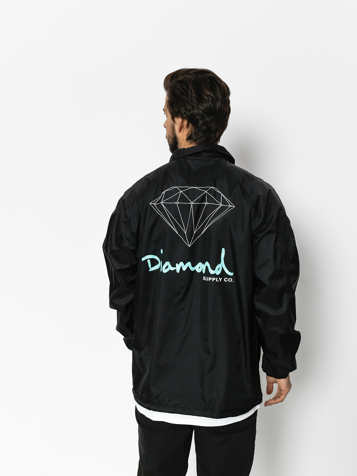 Kurtka Diamond Supply Co. Og Sign Coach (black)