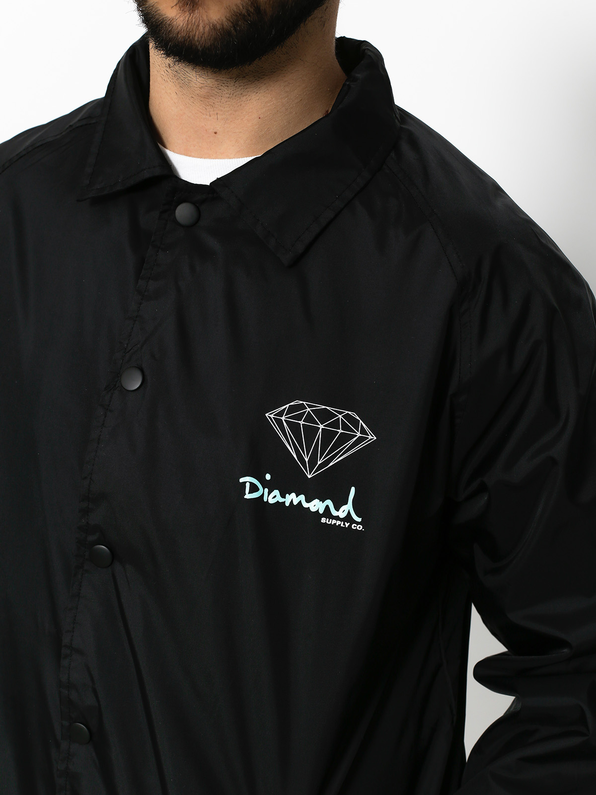 Kurtka Diamond Supply Co. Og Sign Coach (black)