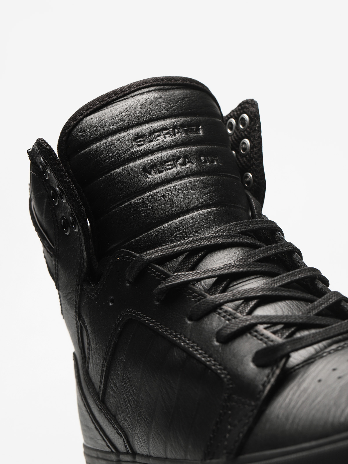 Buty Supra Skytop (black/black red)