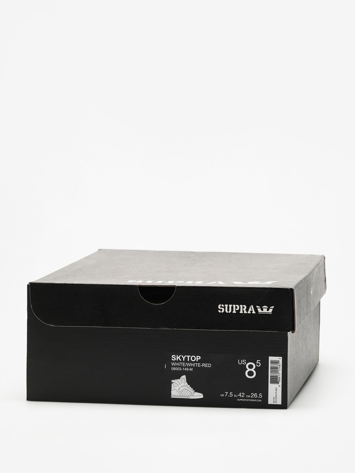 Buty Supra Skytop (white/white red white)