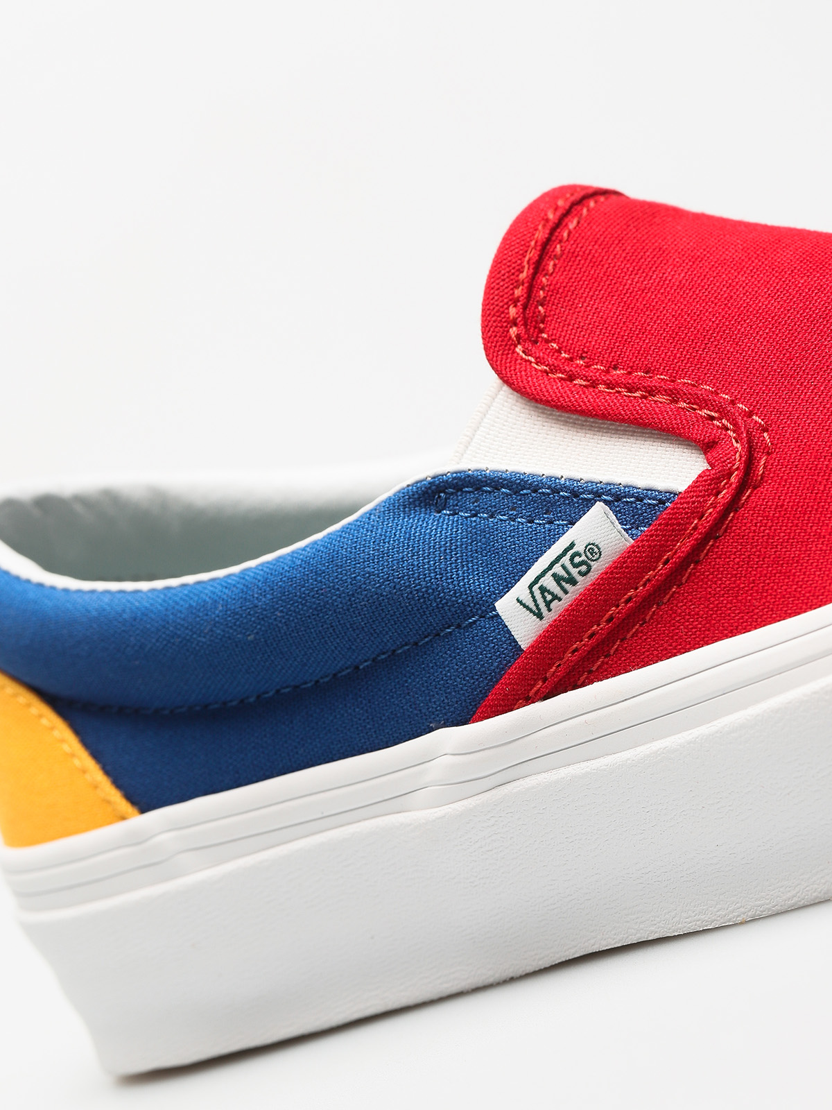 Buty Vans Classic Slip On (vans/yacht/club/red/blue/yellow)