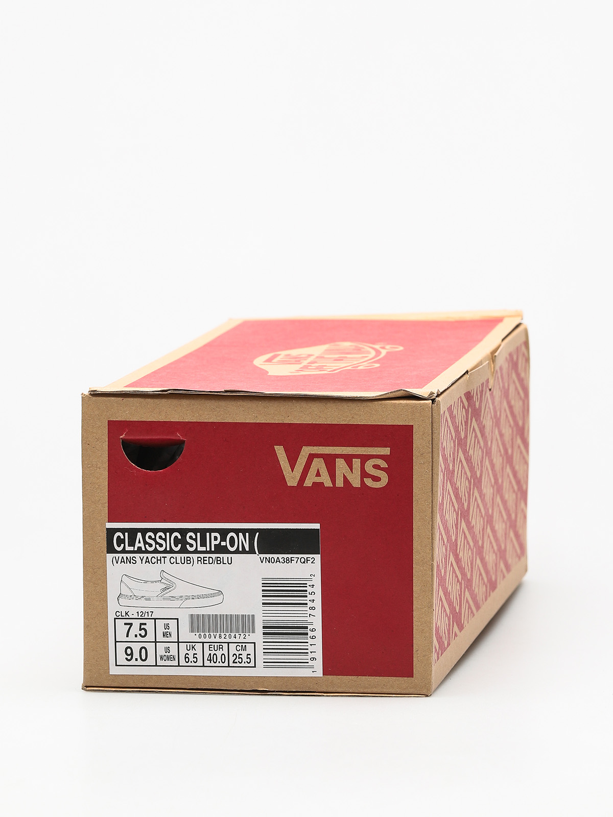 Buty Vans Classic Slip On (vans/yacht/club/red/blue/yellow)