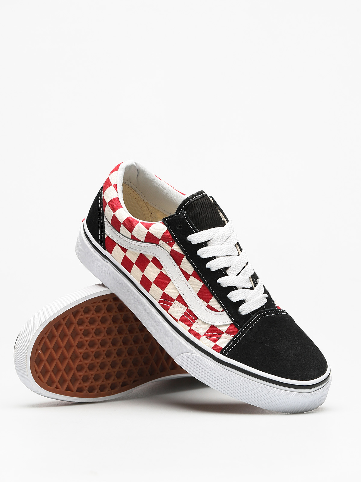 buty checkerboard old skool platform