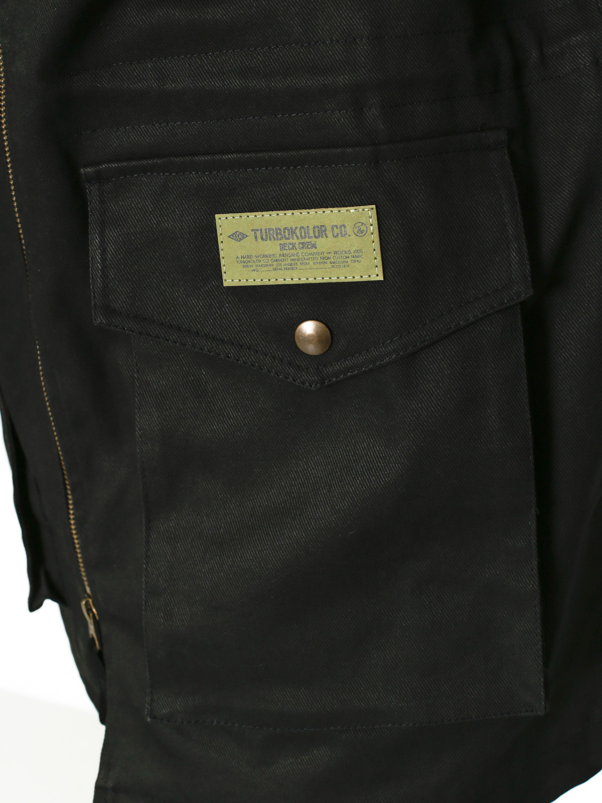 Kurtka Turbokolor Parka Deck Crew (black)