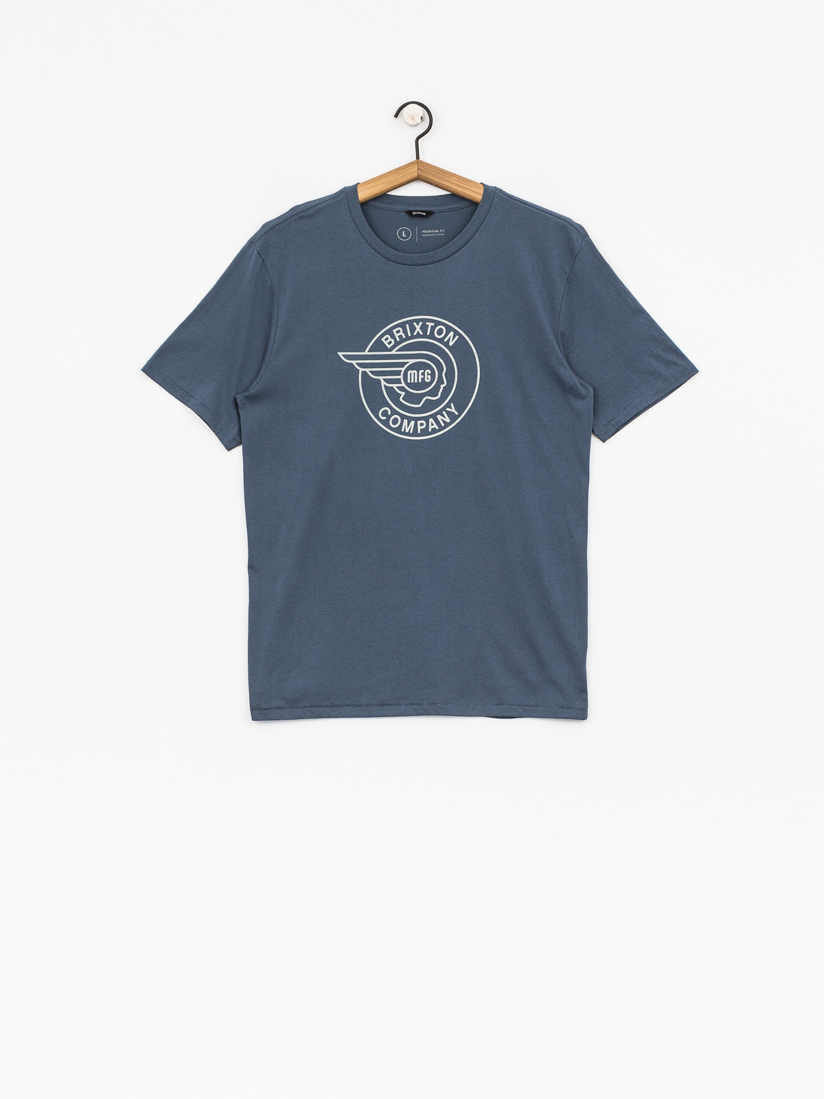 T-shirt Brixton Mercury Prt (dusty blue)