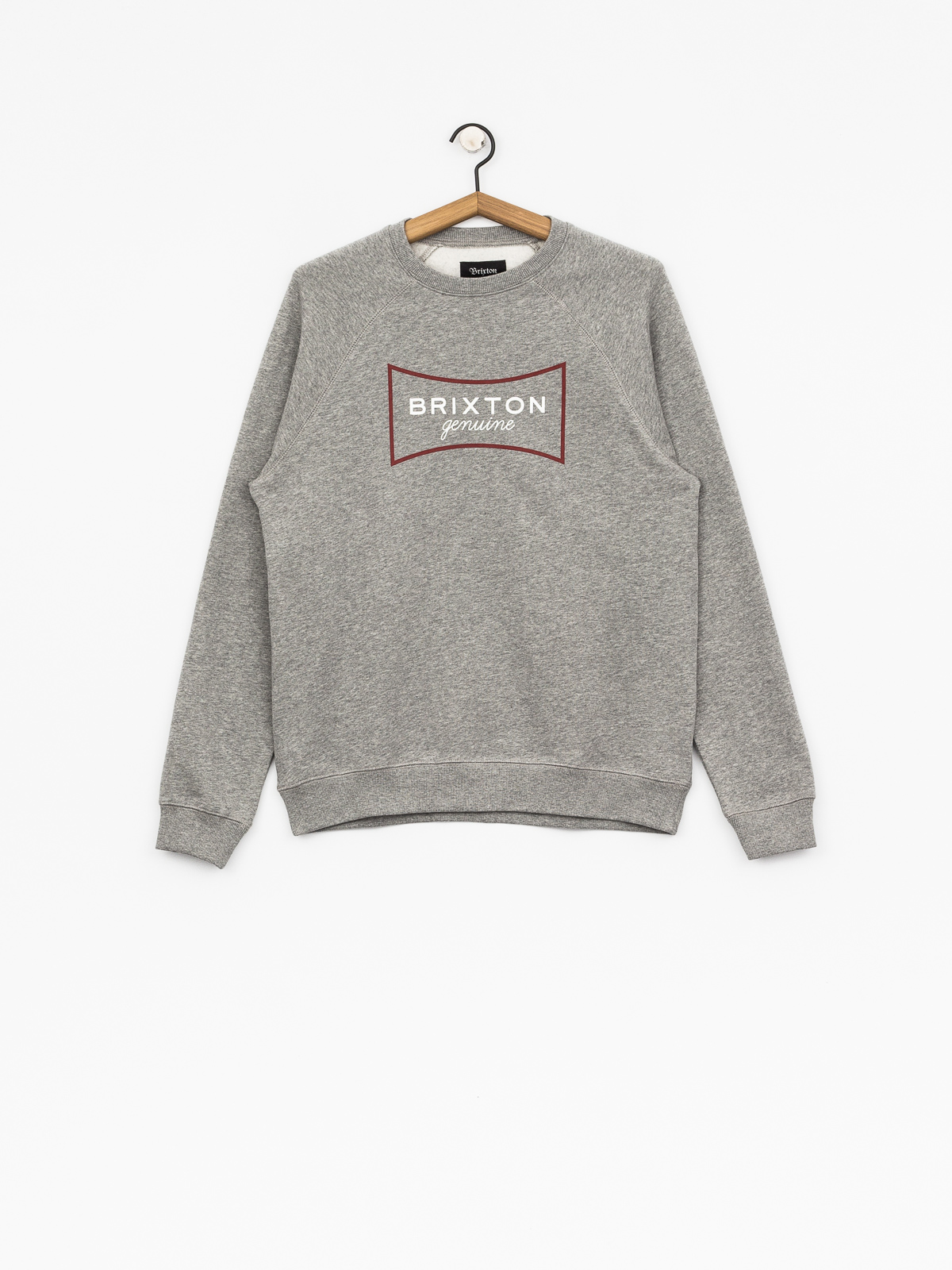 Bluza Brixton Ramsey III Intl Crew (heather grey)