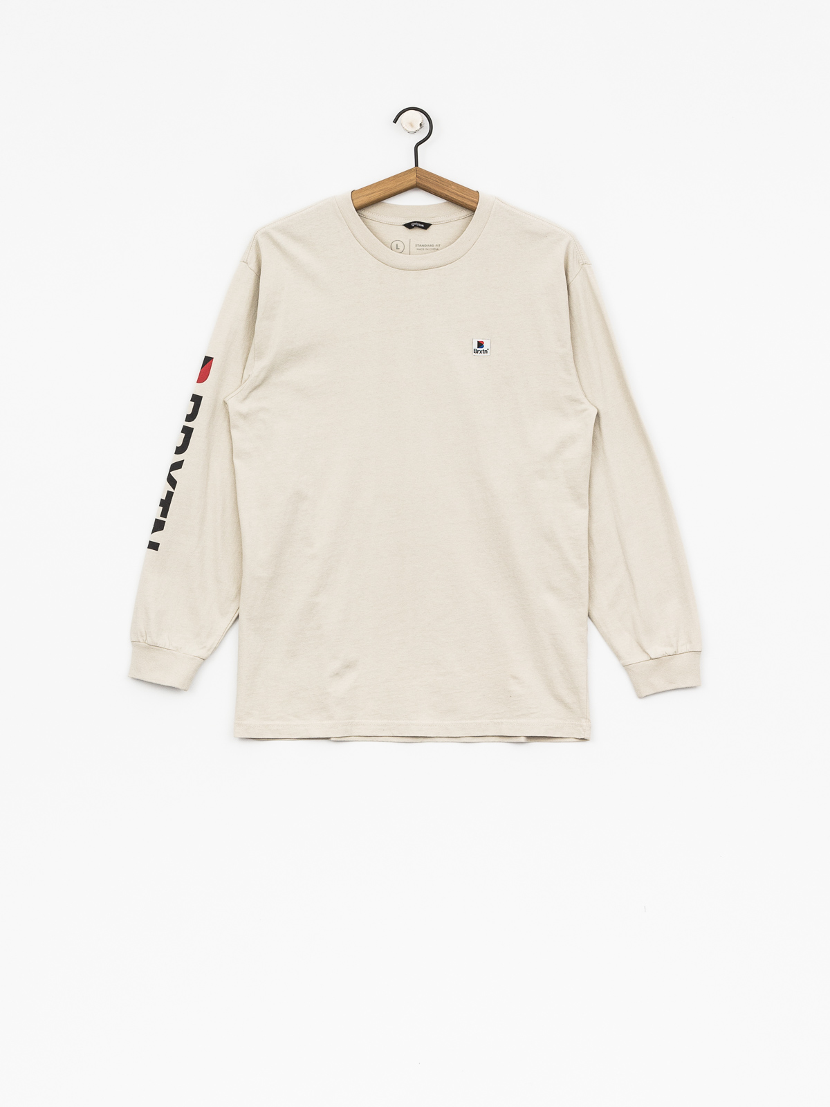 Longsleeve Brixton Stowell Stt (stone)