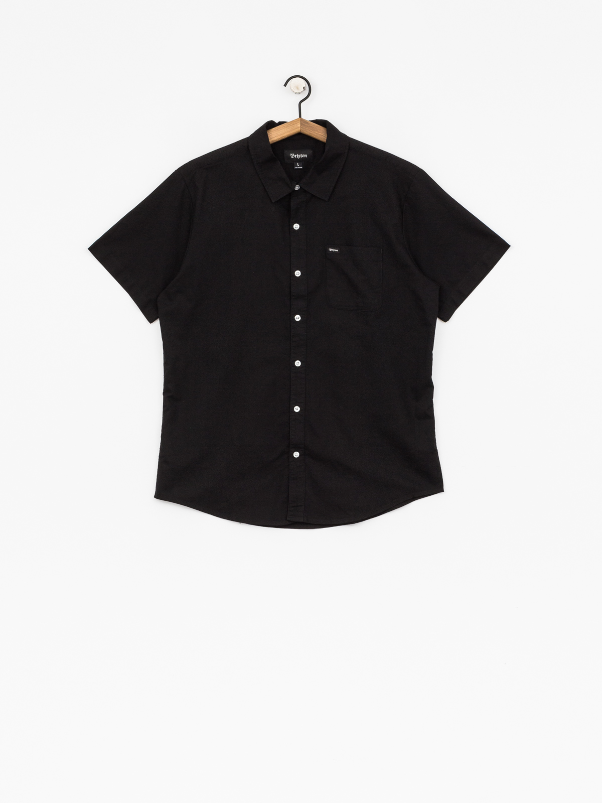 Koszula Brixton Charter Oxford Wvn (black)
