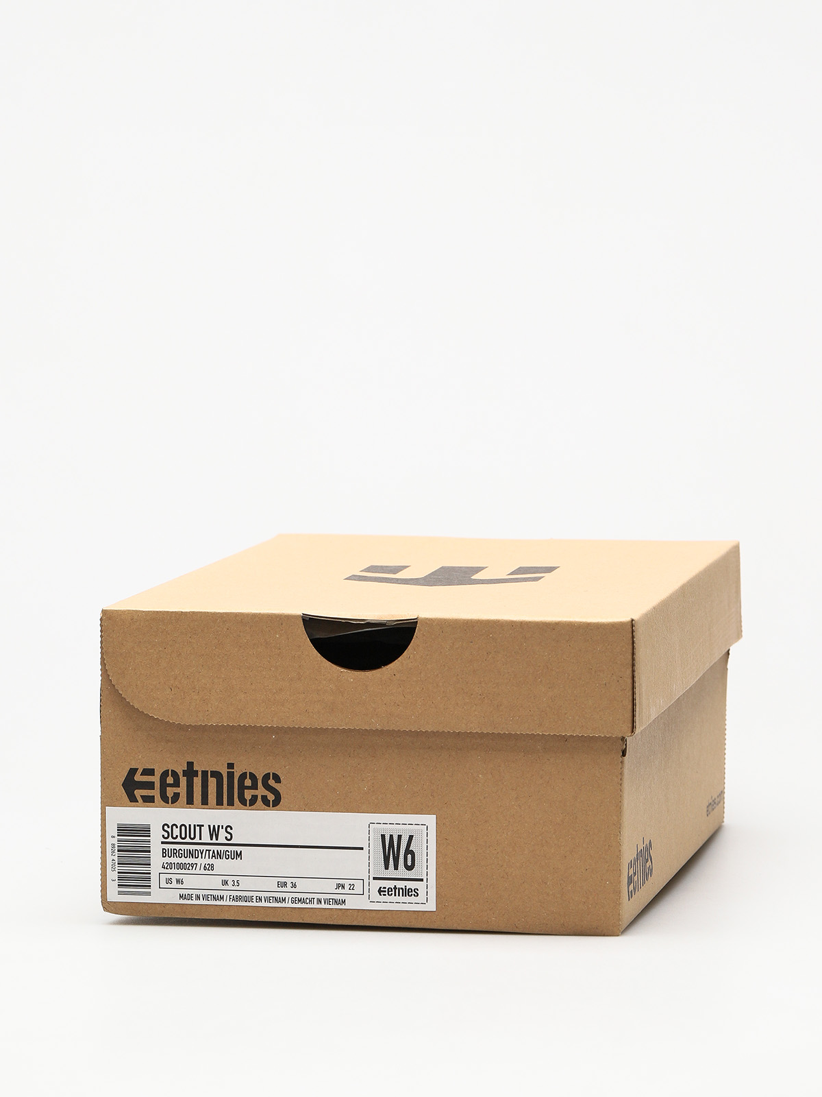 Buty Etnies Scout Wmn (burgundy/tan/gum)