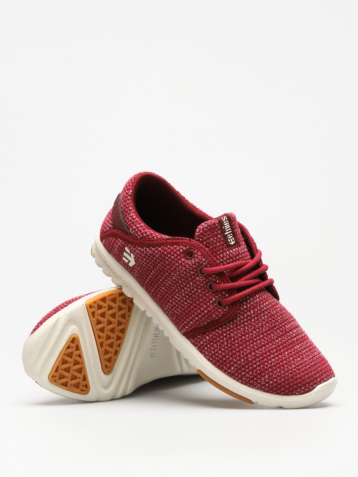 Buty Etnies Scout Wmn (burgundy/tan/gum)