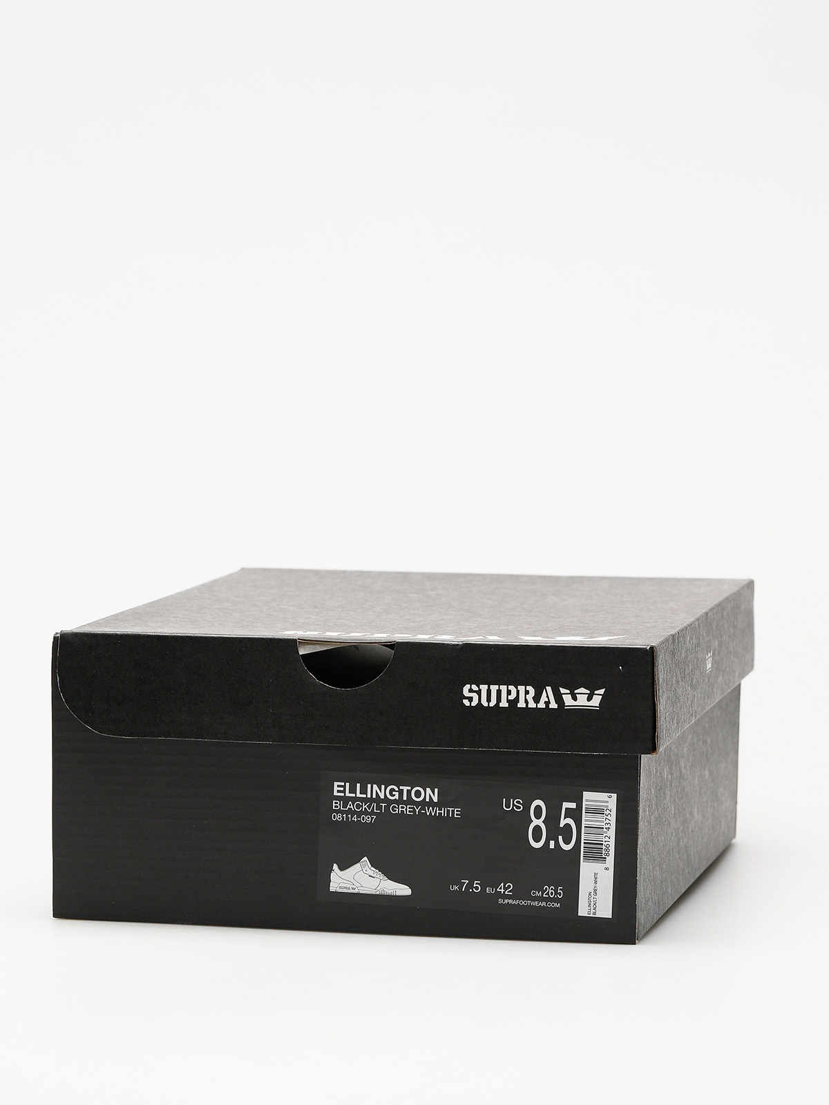 Buty Supra Ellington (black/lt grey white)