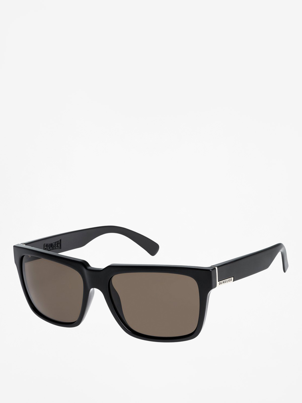 Okulary przeciwsłoneczne Quiksilver Bruiser (shiny black/grey)