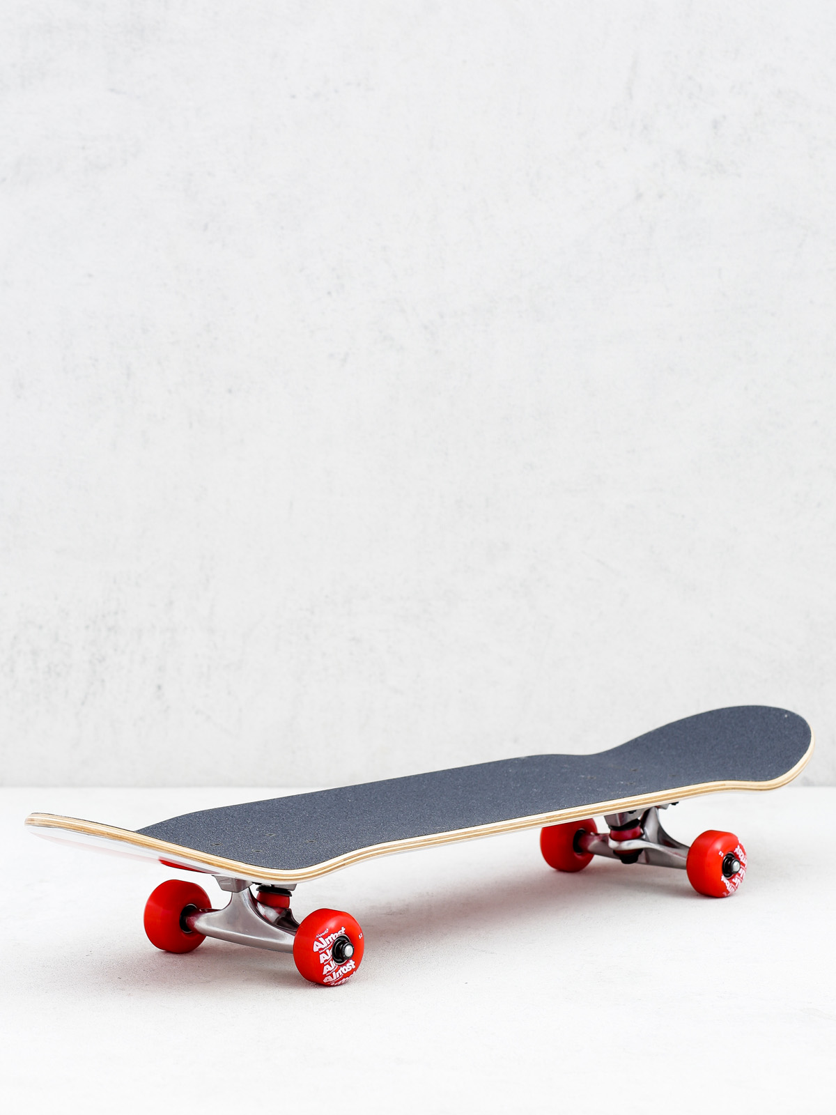 Deskorolka Almost Side Pipe (white/red)