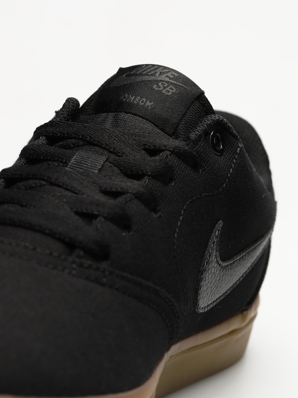 Buty Nike SB Sb Check Solarsoft Canvas (black/black gum light brown)