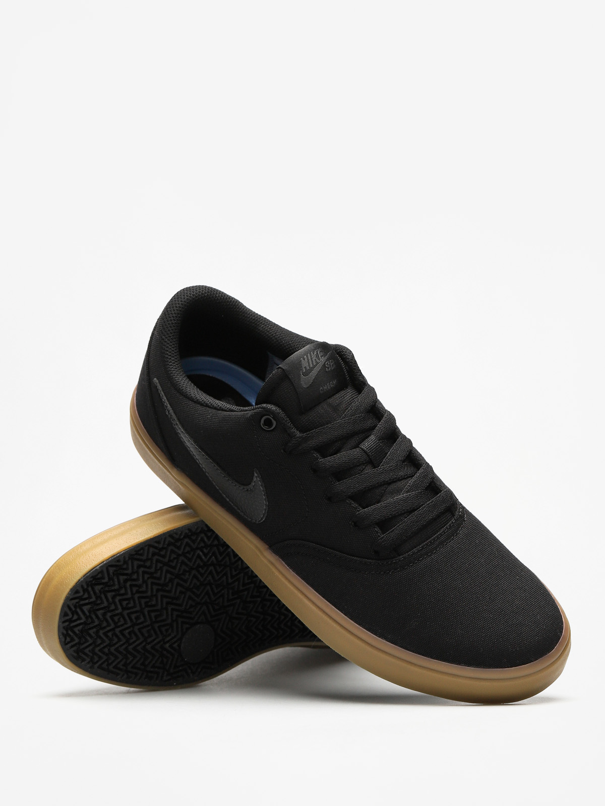 Buty Nike SB Sb Check Solarsoft Canvas (black/black gum light brown)
