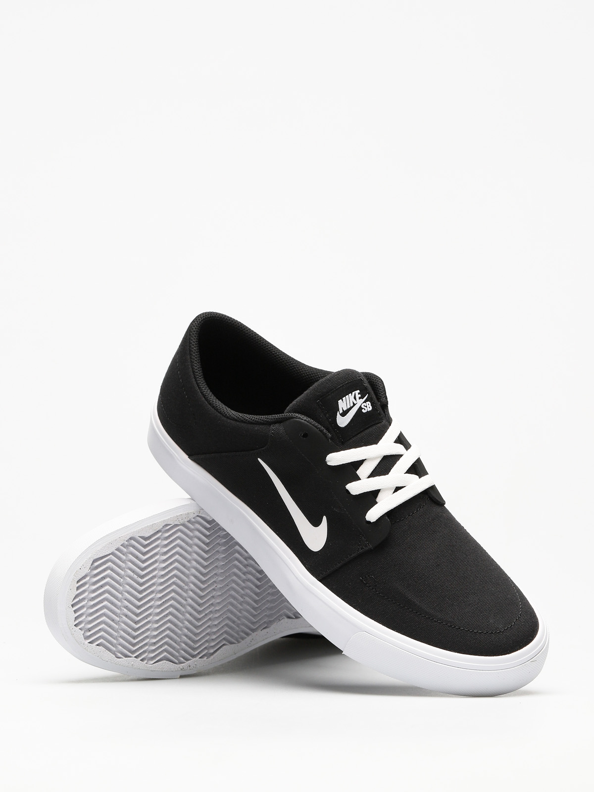 Buty Nike SB Sb Portmore Canvas (black/white)