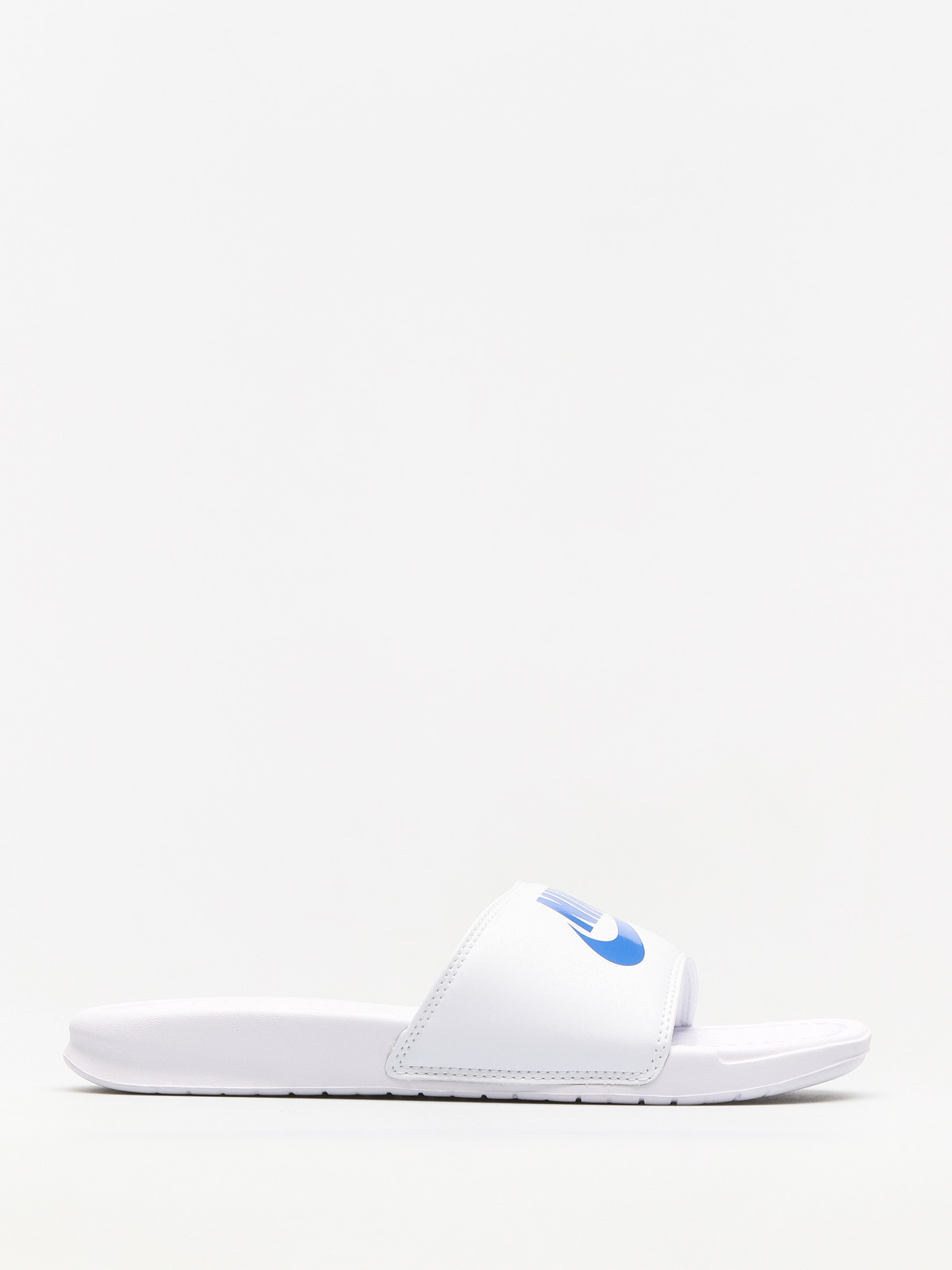 Klapki Nike Benassi Just Do It (white/varsity royal white)