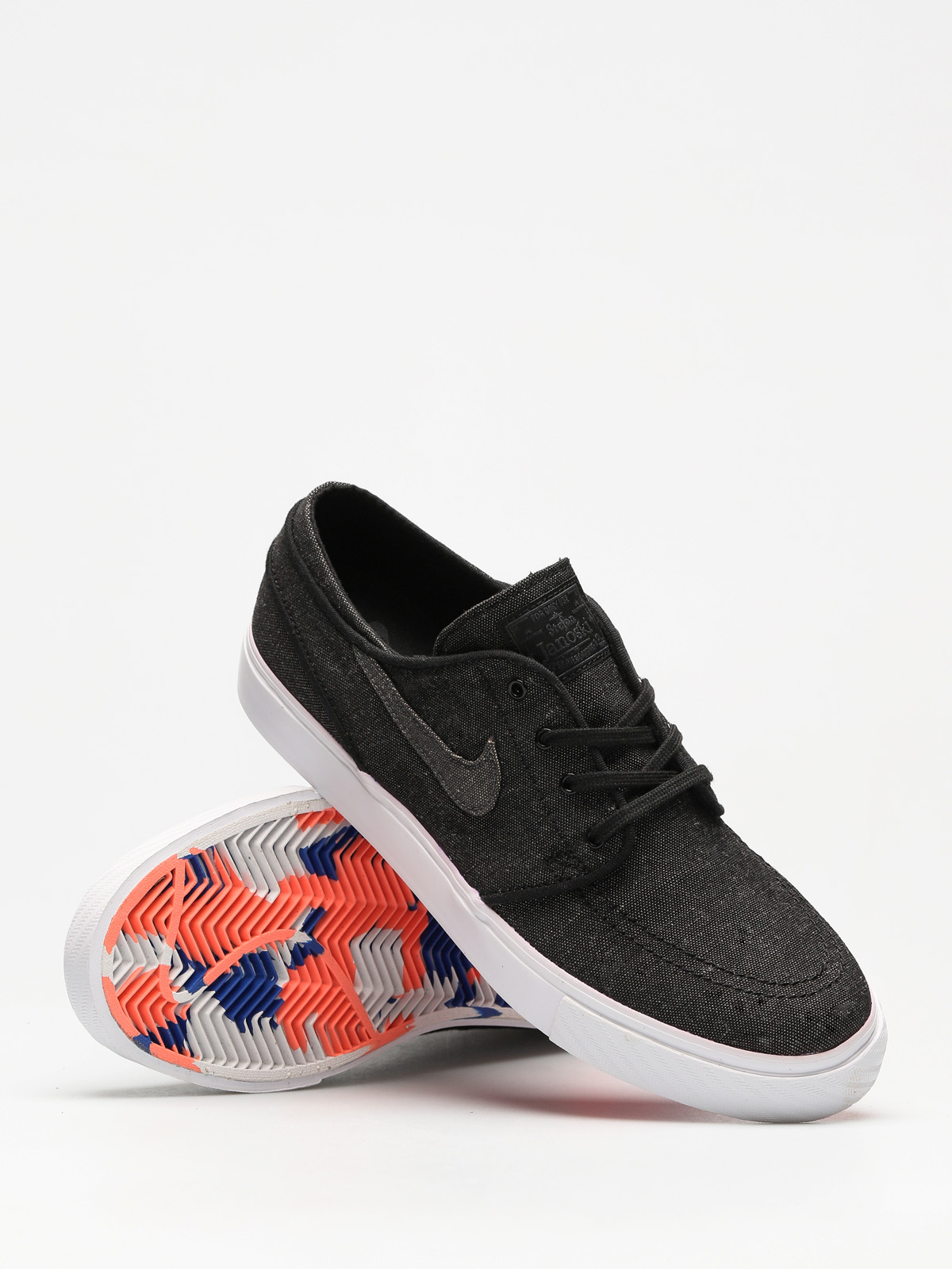 Buty Nike SB Sb Zoom Stefan Janoski Canvas Deconstructed (black/anthracite white hyper royal)