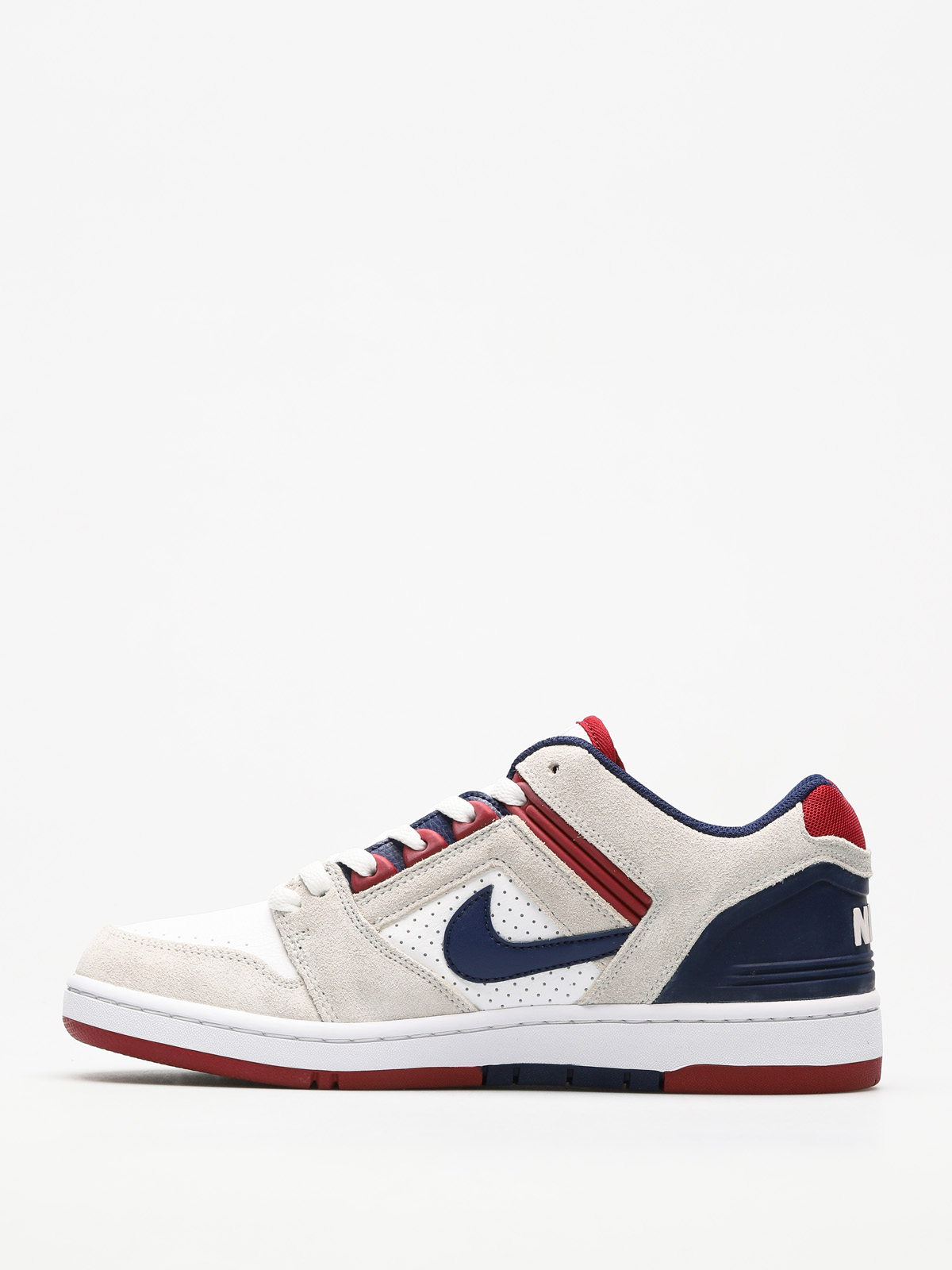 Buty Nike SB Air Force II Low (white/blue void red crush white)