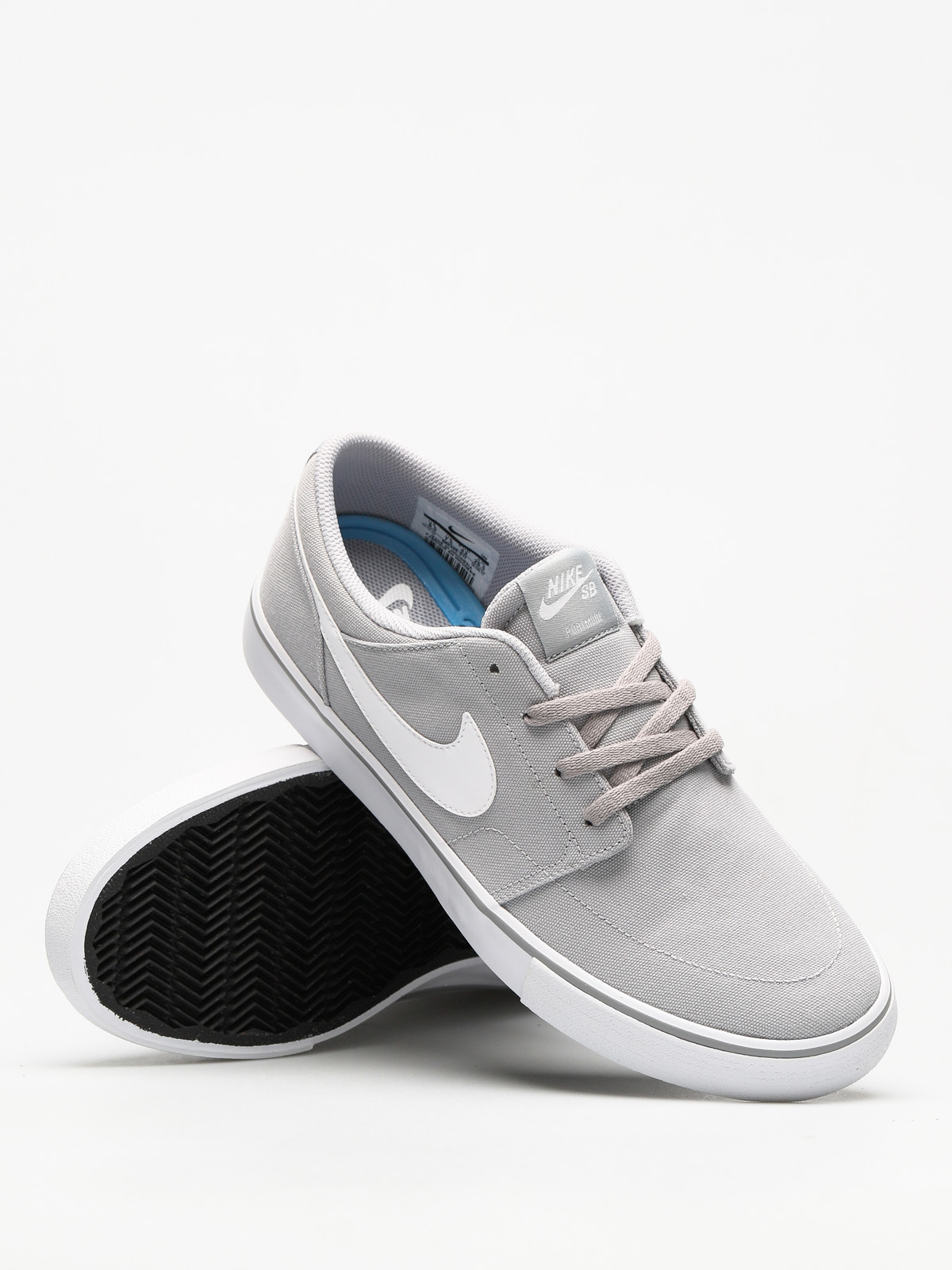 Buty Nike SB Sb Solarsoft Portmore II Canvas (wolf grey/white black)