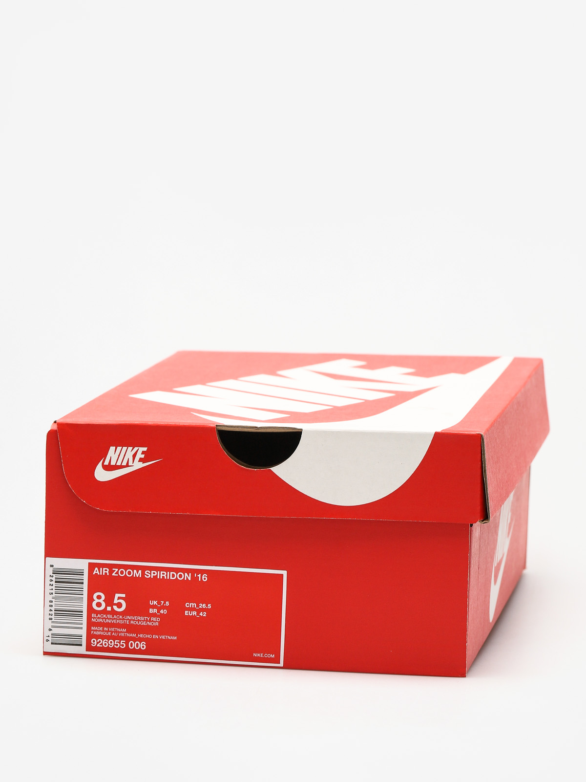 Buty Nike Air Zoom Spiridon 16 (black/black university red white)