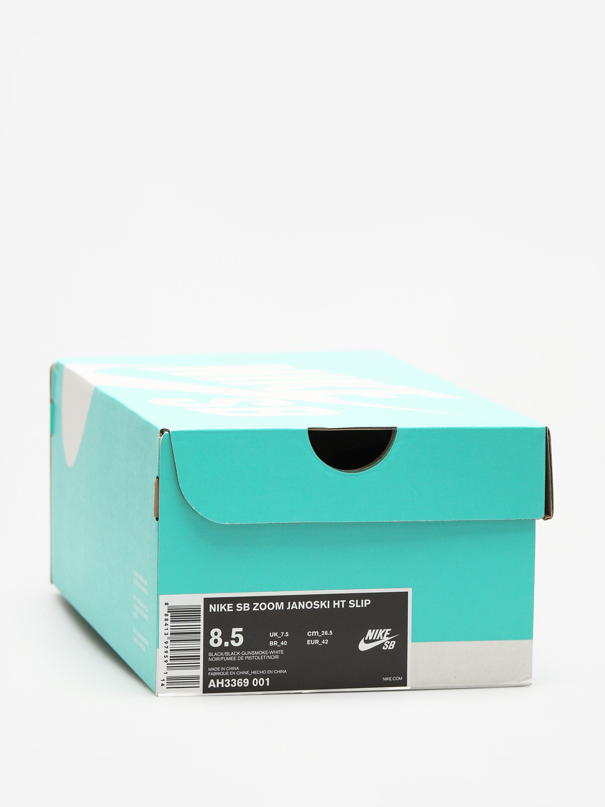 Buty Nike SB Sb Zoom Janoski Ht Slip (black/black gunsmoke white)