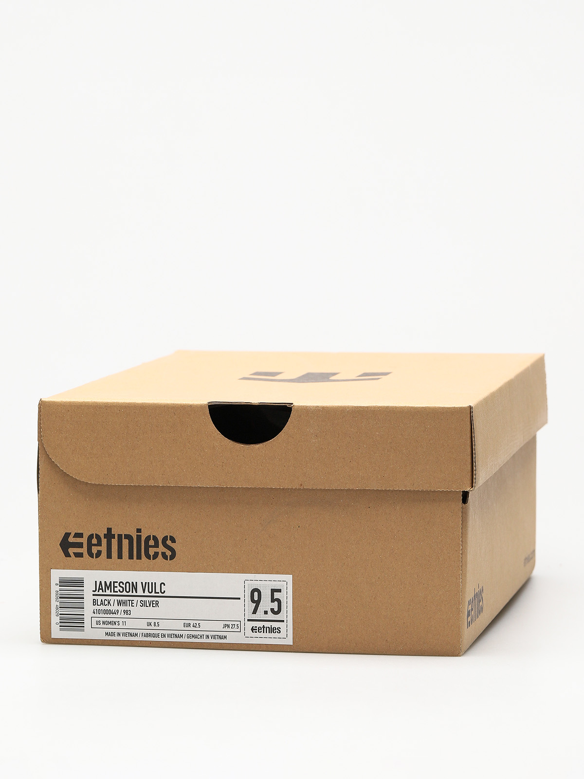 Buty Etnies Jameson Vulc (black/white/silver)