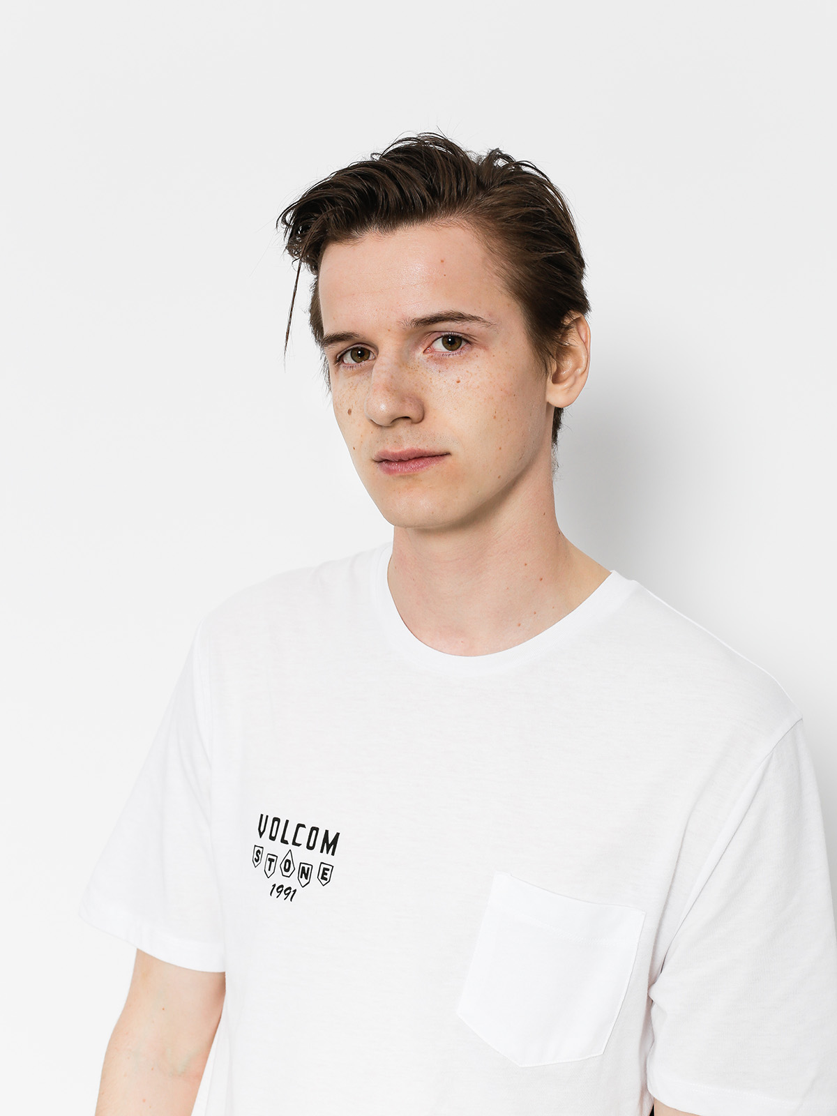 T-shirt Volcom Hellacin Dd (wht)