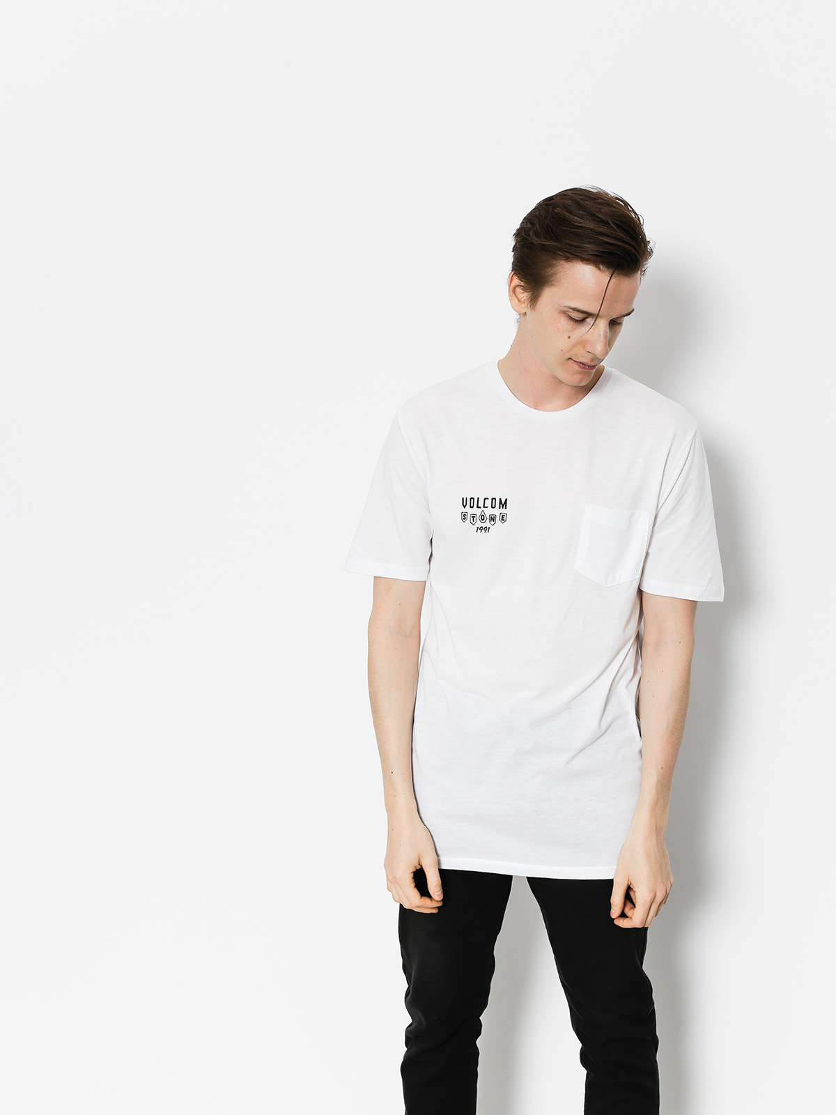 T-shirt Volcom Hellacin Dd (wht)